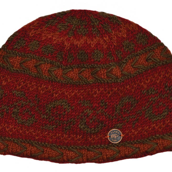 Black Yak Ltd - Wholesale Beanie – Unisex - Alpine Beanie Pure Wool Hat - Knitted - Fair Trade8