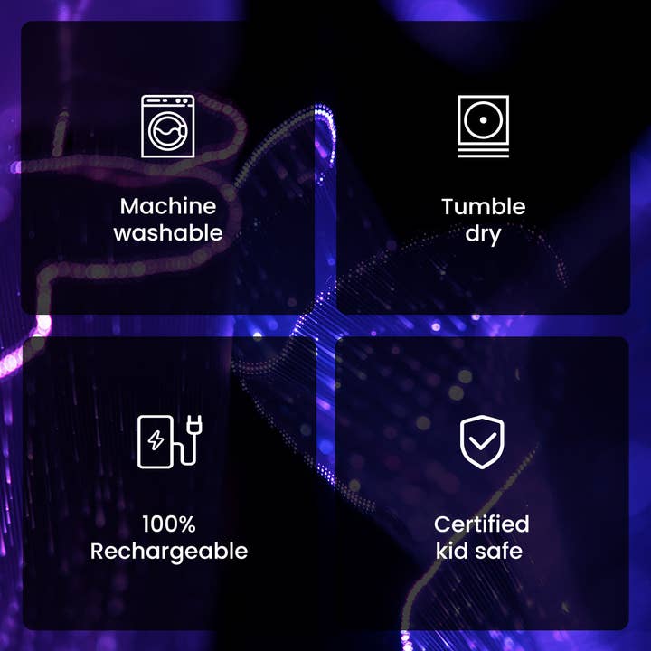 PatPat - Wholesale Necktie – Kids - Go-Glow Christmas Light Up Necktie with Christmas Tree5