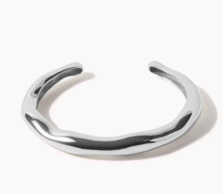 HoopLa – Engroshandel Manchetarmbånd – Redaktionel Wave Cuff Armring-14K Guld PVD- Genanvendt2