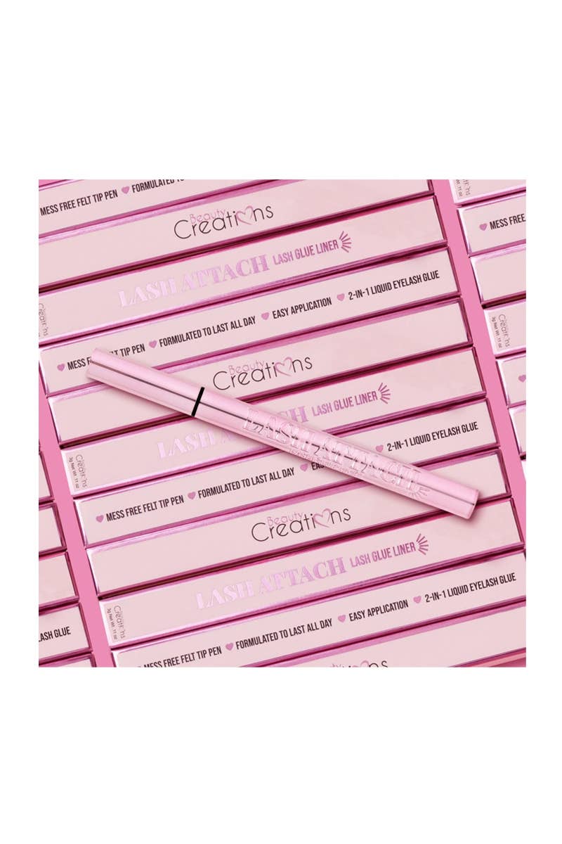 PINEAPPLE Beauty - Wholesale False/Fake Eyelashes - Beauty Creations LAP-B Lash Attach Glue Liner Black - 23pc4