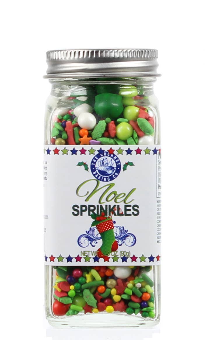 Pepper Creek Farms - Vente Confettis pour gâteau - Noel fantaisiste mélange saupoudrer 3,25 oz0