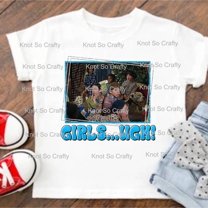 (6927) girls... ughh - TV for wholesale by Knot so crafty