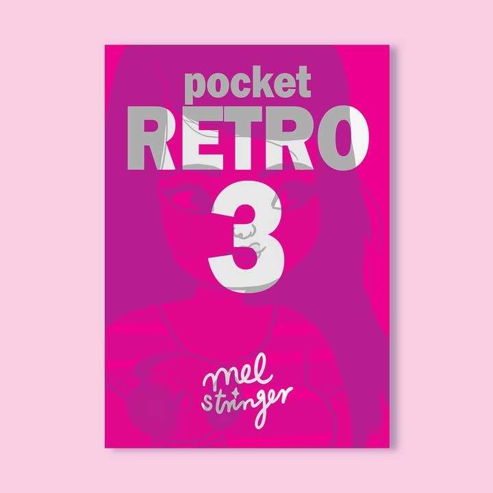 pocket RETRO 3 - Art Book / A5 Size / 100 Pages for wholesale by Mel Stringer