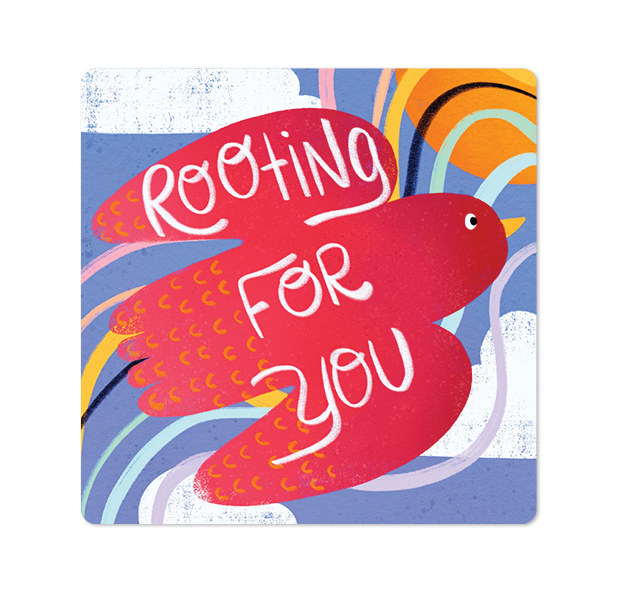 Fun Folks - Wholesale Sticker - SNF001 ROOTING FOR YOU VINYL STICKER1