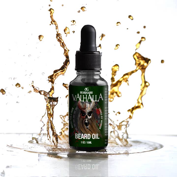Beard Gains - Wholesale Beard Styling Product - Beard Gains 1oz Vahalla Beard Oil5