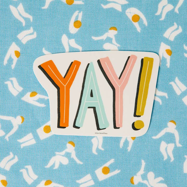 Free Period Press - Wholesale Sticker - Yay Vinyl Decal Sticker2