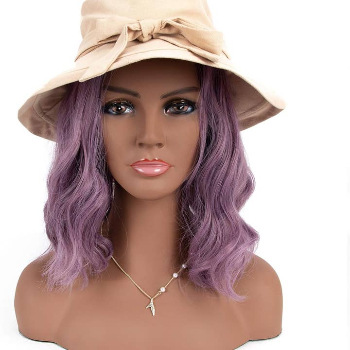 Realistic Mannequin Head Bust Wig Display and Styling CM-AS for wholesale by A1 PACIFIC INC.