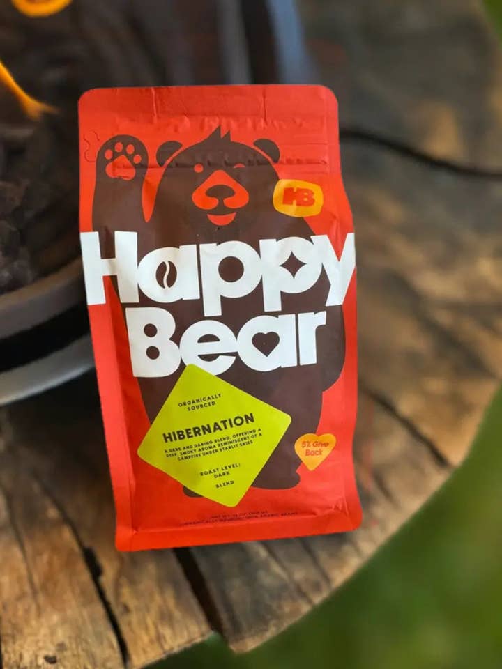 Hibernation Blend for wholesale by Happy Bear Coffee Company