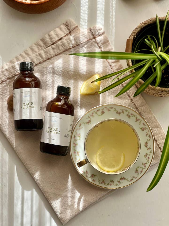 Sage Oxymel - Respiratory Support for wholesale by Quartz in the Clouds