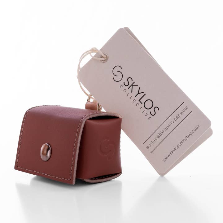 Skylos Collective - Wholesale Pet Poop Bag Dispenser - Vegan Leather Dog Poop Bag Holder9