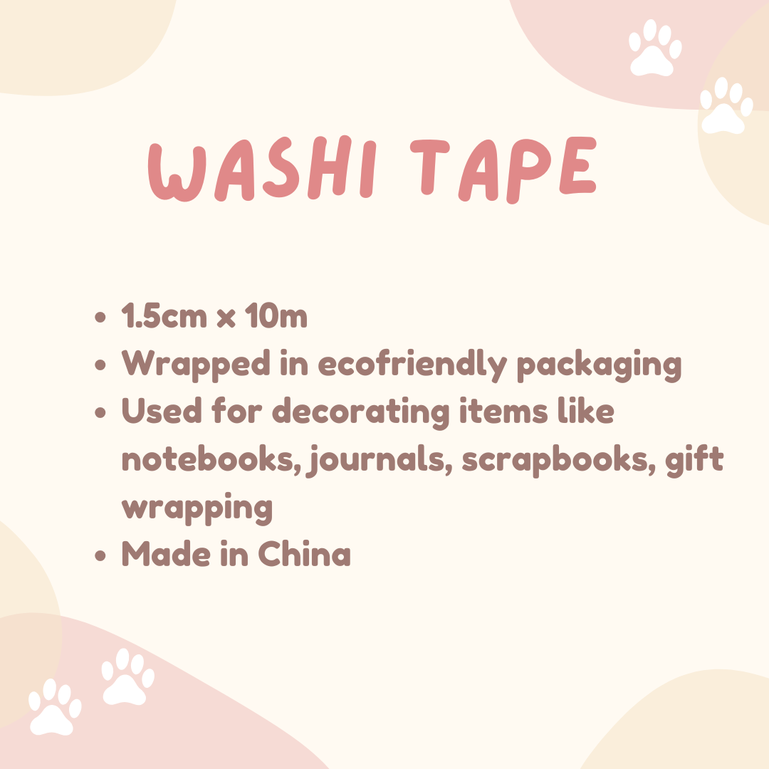 Sleepy House Lion - Wholesale Washi Tape - Cats with Expressions Craft Washi Tape1