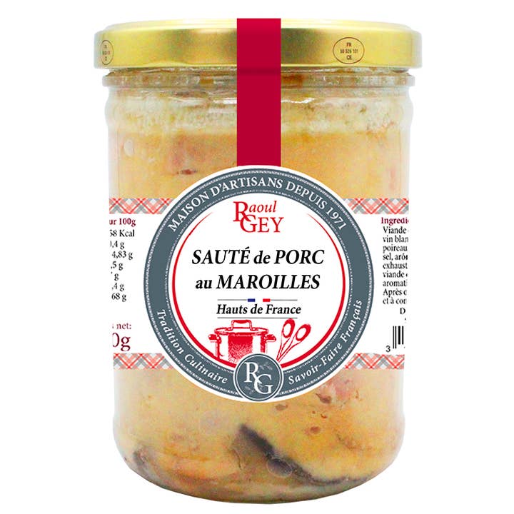 Pork Sauté with Maroilles - Maison Raoul Gey - 750g - 51344 for wholesale by Maison RGEY