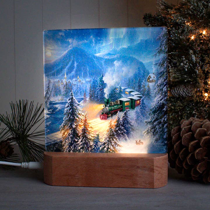 Glow Decor - Wholesale Night Light - Christmas Train LED Nightlight