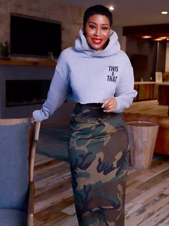Women Fashion Casual Camouflage Split Slim Fit Skirt for wholesale on Faire0