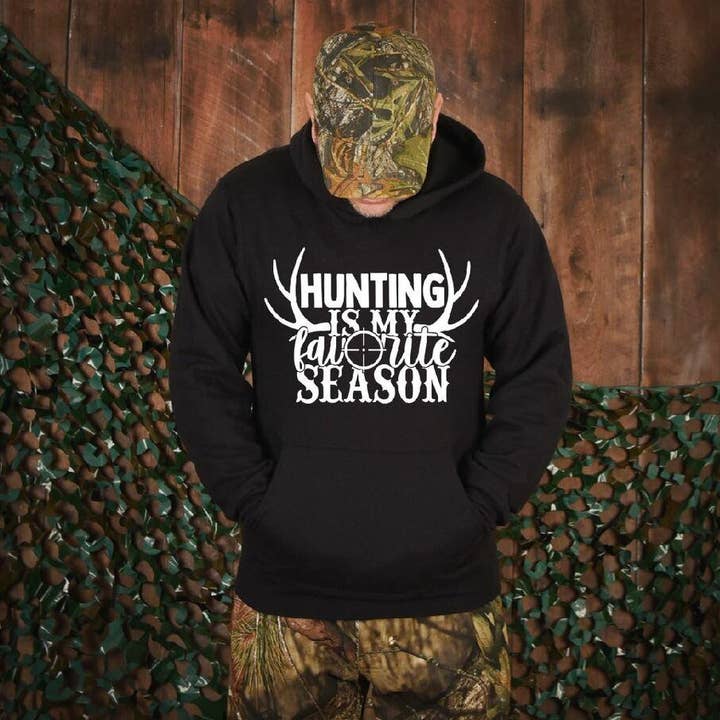 La chasse est ma saison préférée couleur unique (adulte) pour la vente par Heat Transfer Hub