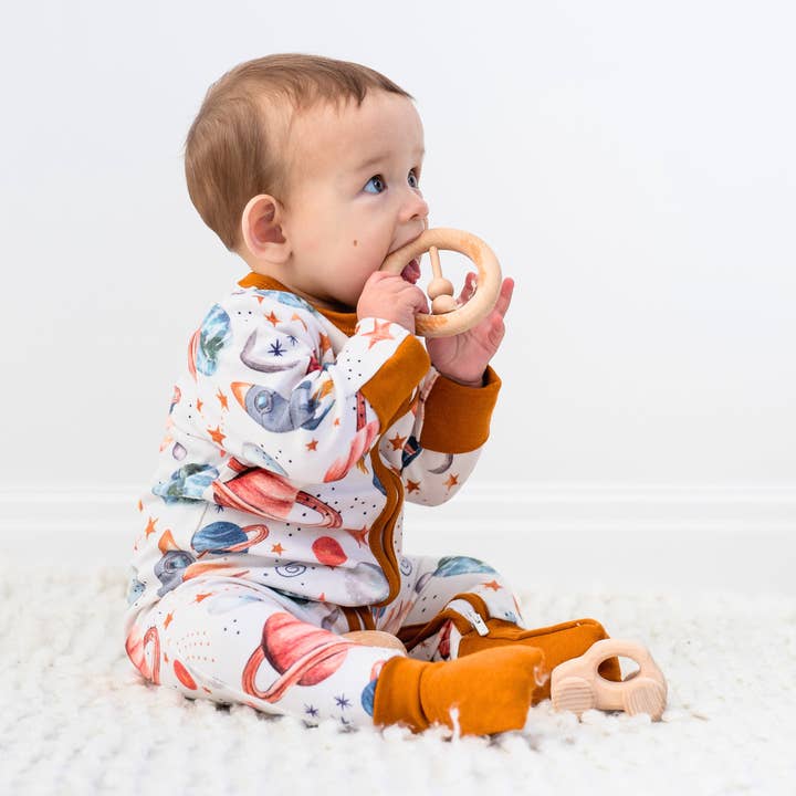 Plentiful Planets Sleepsuit for wholesale by GrowGrows