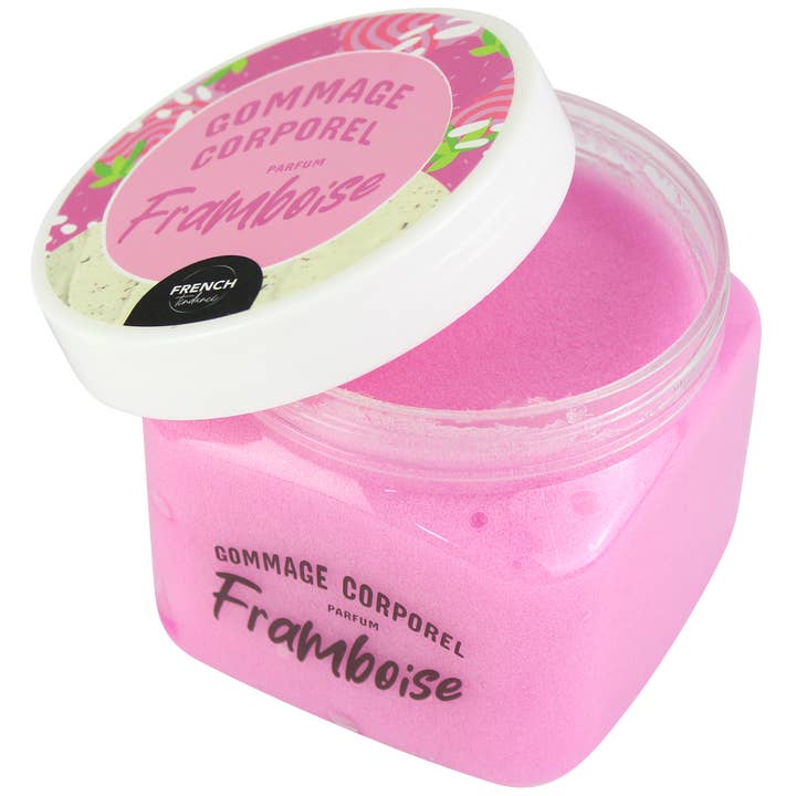 FRENCH TENDANCE - Wholesale Body Scrub/Exfoliant - Body scrub 470 g - Raspberry Scent - FRENCH TENDANCE