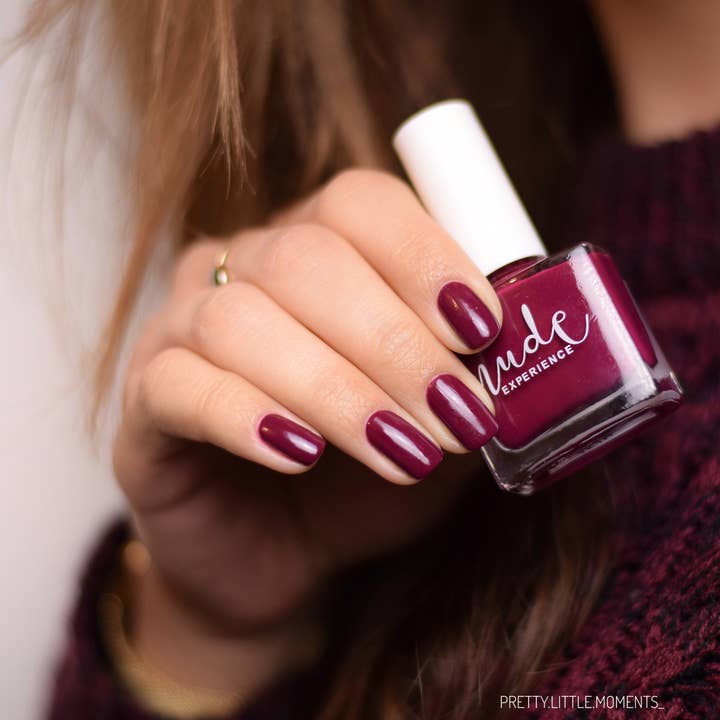 Nude experience - Wholesale Nail Polish - Nail Polish Bio-sourced - SINCHON - Burgundy3