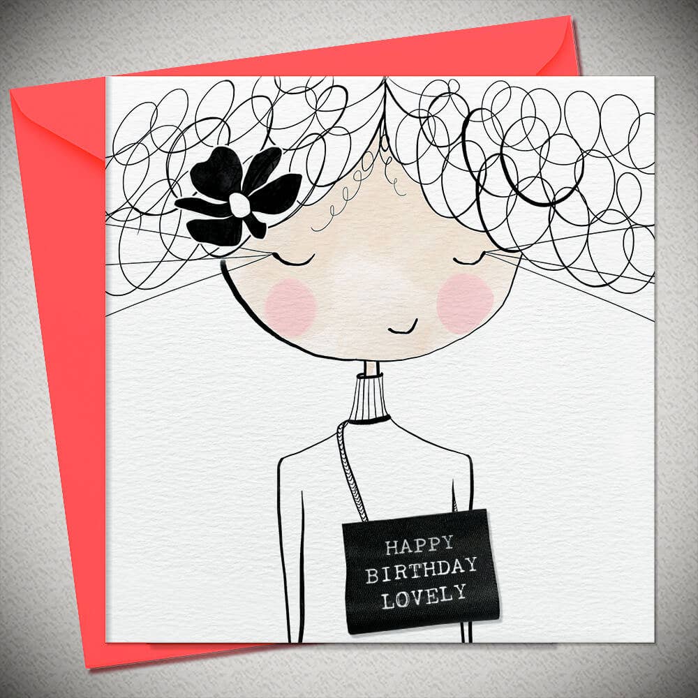 Bexy Boo Ltd – wholesale Birthday card – Happy Birthday Lovely0