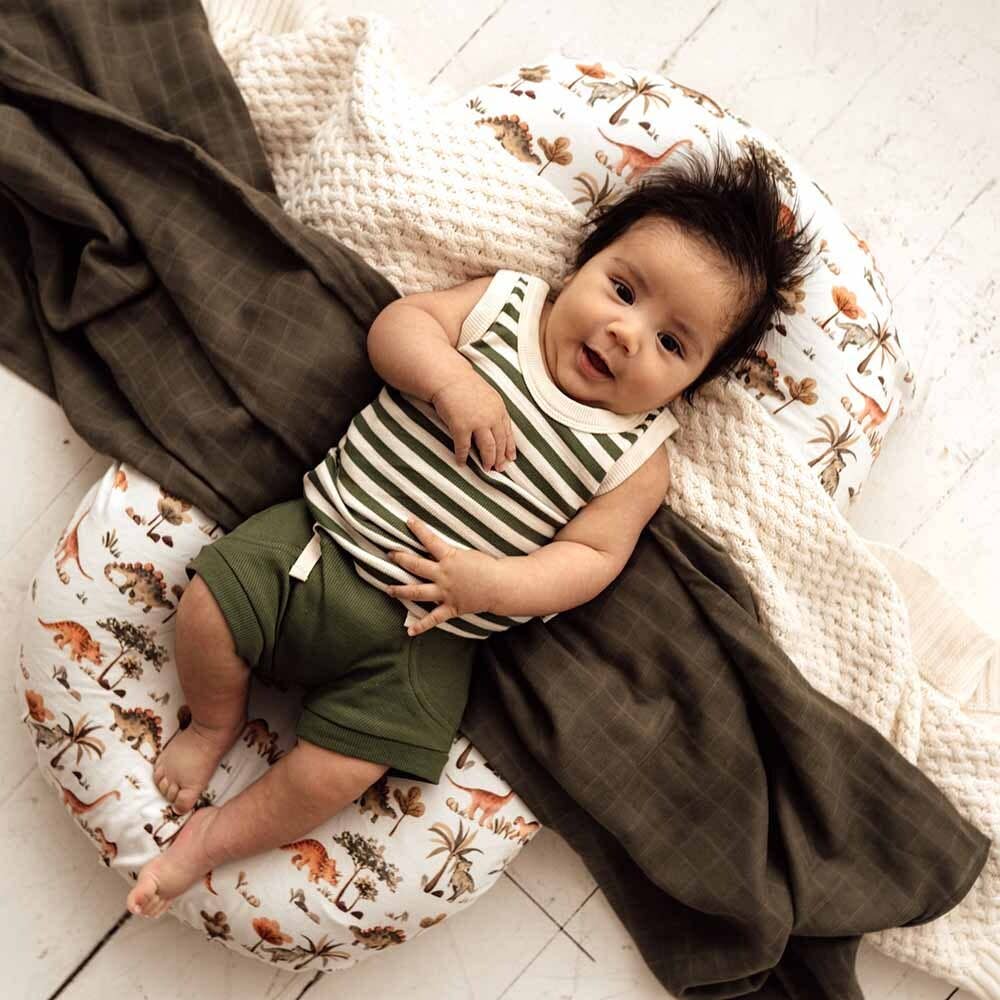 Snuggle Hunny – wholesale Shorts - Baby – Olive Organic Shorts5