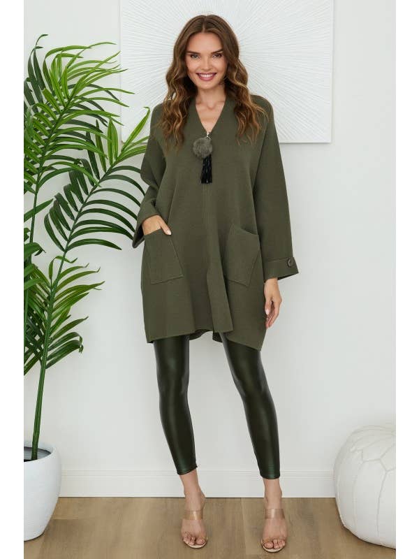 VENTI6 - Wholesale Fashion Leggings - Women's - PU COATED LEGGINGS (50228-PU)24