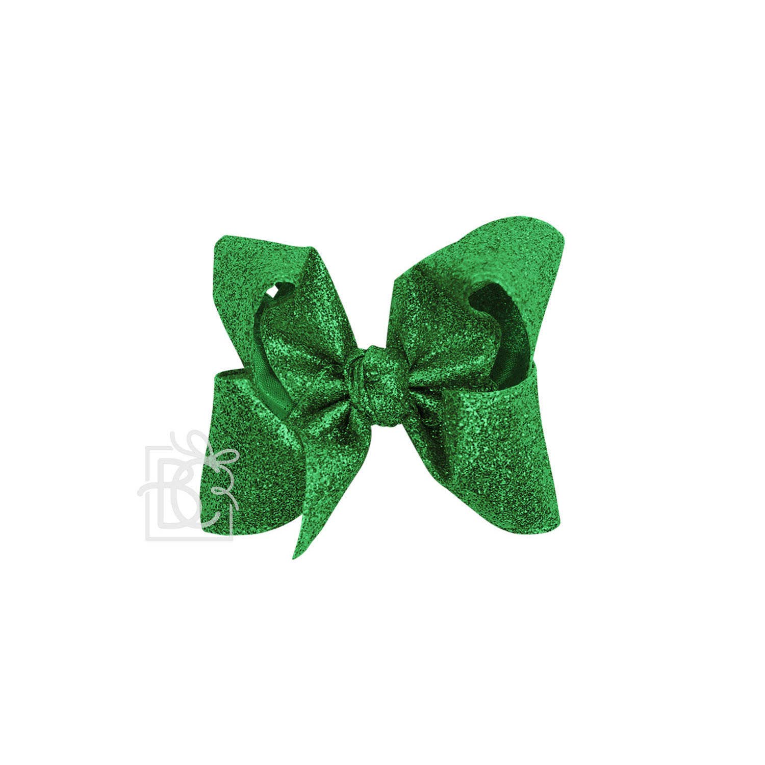 Beyond Creations, LLC - Wholesale Hair Bow - Kids - GLITTER METALLIC BOW ON CLIP17