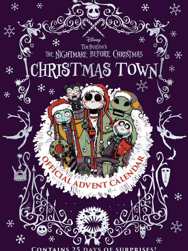Calendrier de l'Avent Tim Burton's The Nightmare Before Christmas pour la vente par Insight Editions UK