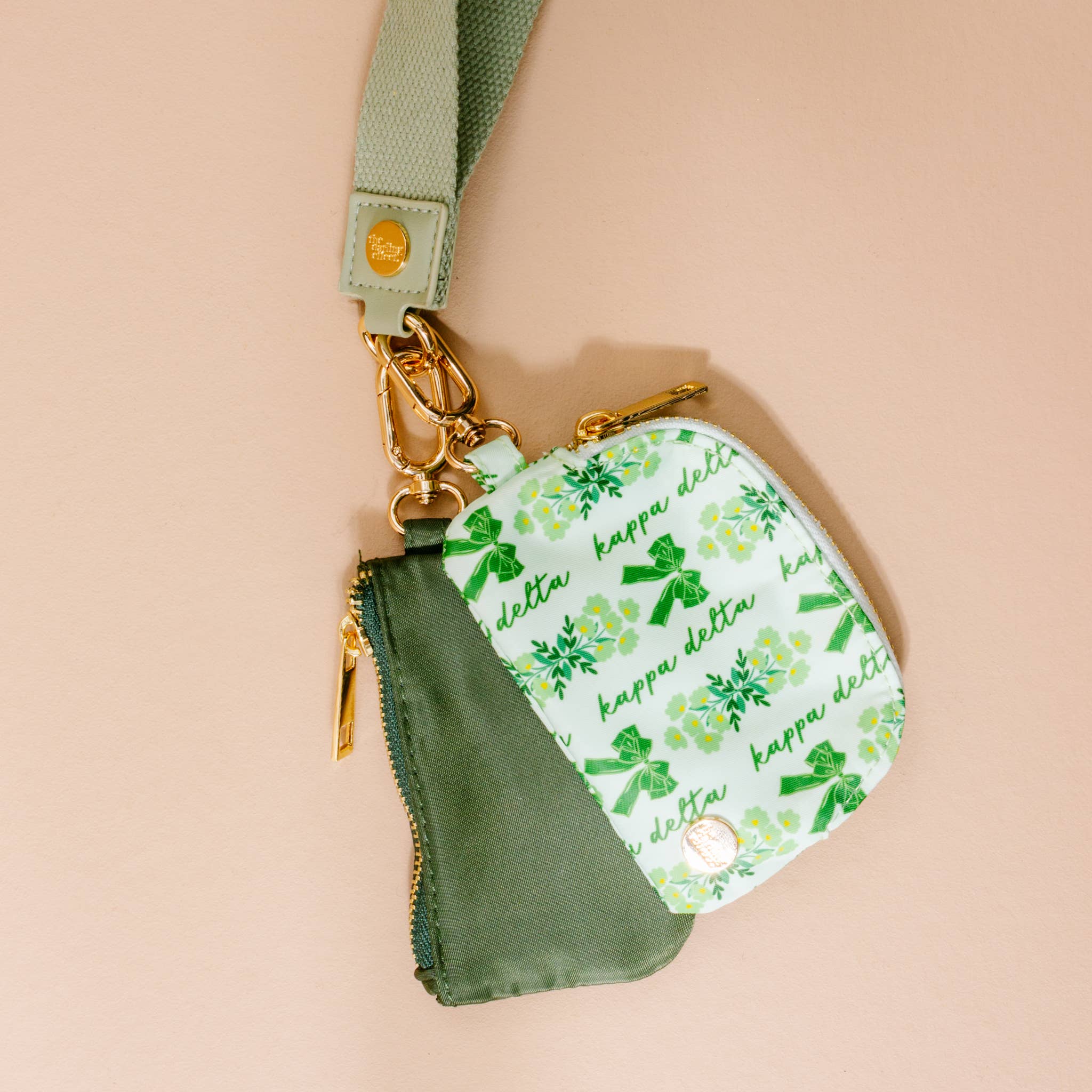 The Darling Effect - Wholesale Keychain - Women's - Sorority Dynamic Duo Pouch Wristlet12