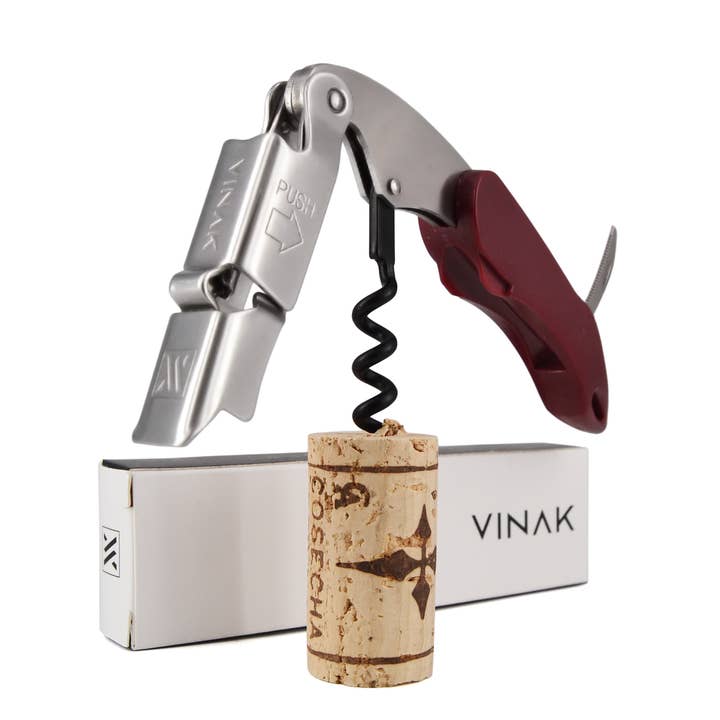 VINAK - Professionele kelnerkurkentrekker XPERT roestvrij staal voor wholesale door VINAK