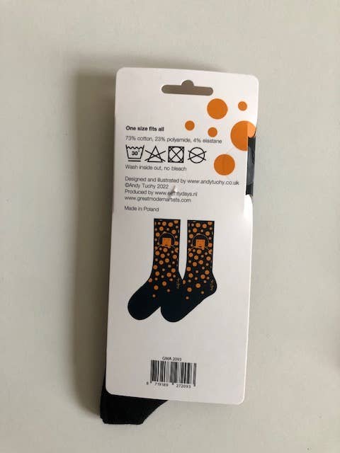 Great Modern Artists - Wholesale Socks - Unisex - Kusama Socks (One Size Fits All)1