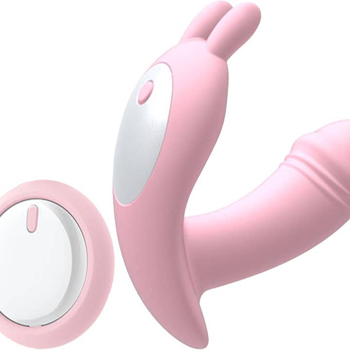 Kinky Pleasure - Wholesale Sex Toy - Luxury Play - LP02 - Panty Vibrator - 10 Speed - easy remote control - Rechargeable - Sexy G spot & Clit Vibrator - Trendy Pink - Silicone - low noise less than 40 db - Luxury Colourbox3