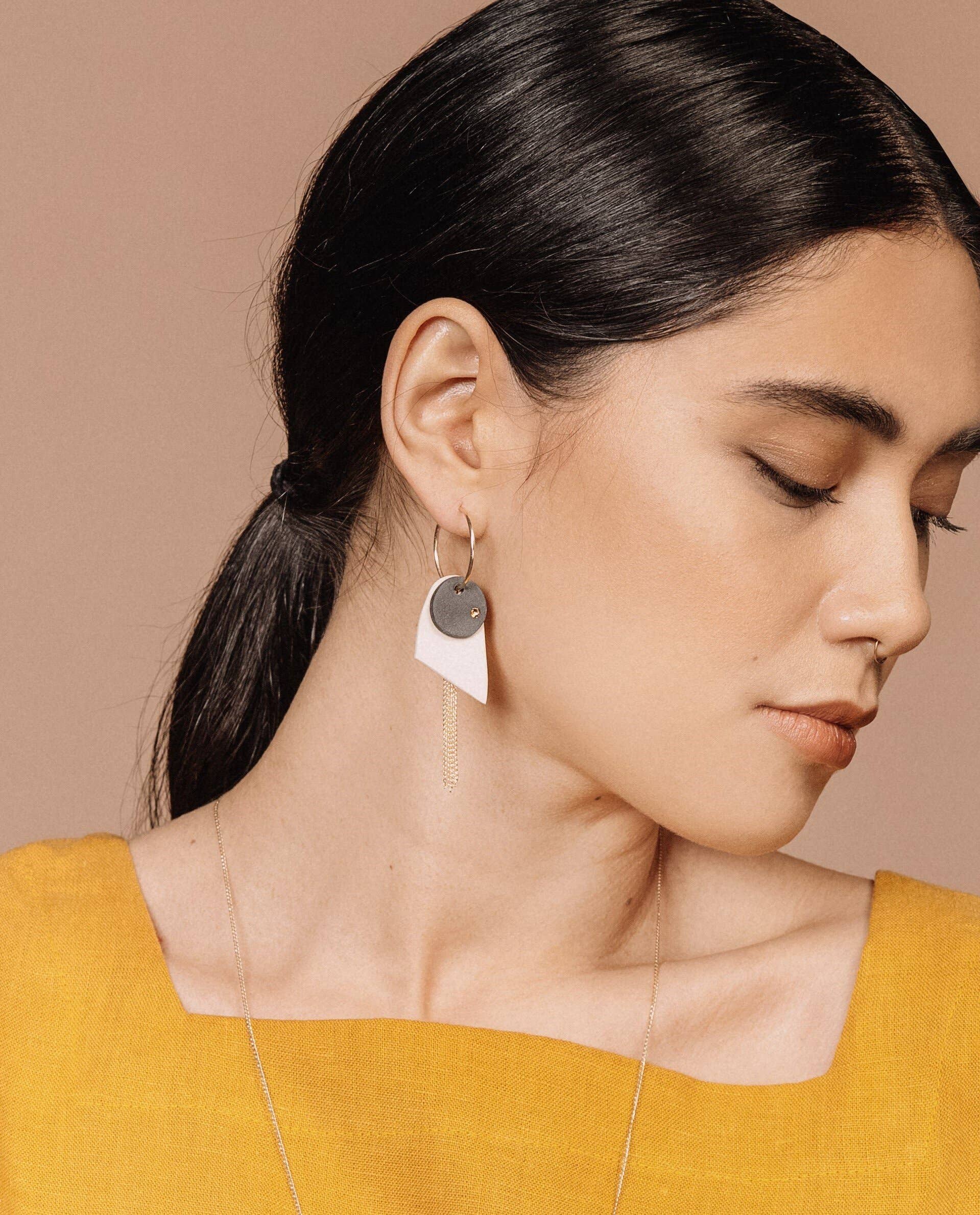 Barrow PDX - Wholesale Dangle Earrings - Capsule Collection - Milena Earrings - Colorful Porcelain5