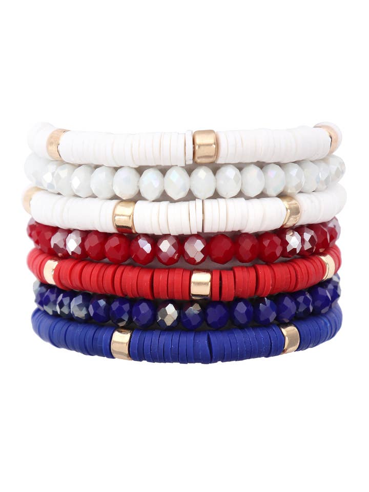 Multi Line Ring Beaded Bracelet for wholesale by MYS Wholesale Inc