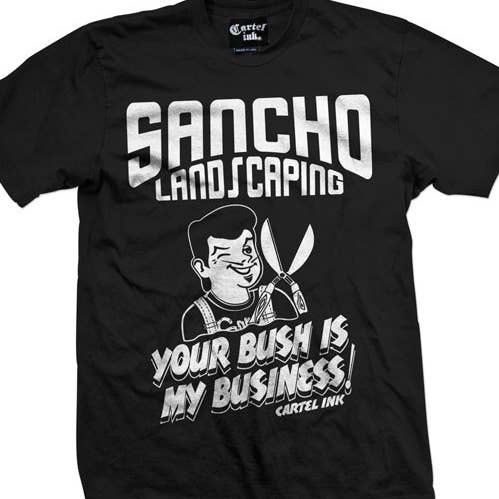 5040-BLACK WHITE | Sancho Landscaping for wholesale by Cartel Ink