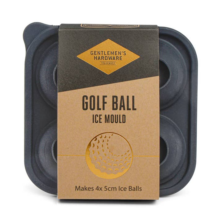 Gentlemen's Hardware - Wholesale Ice Tray/Mold - Golf Ball Ice Mould