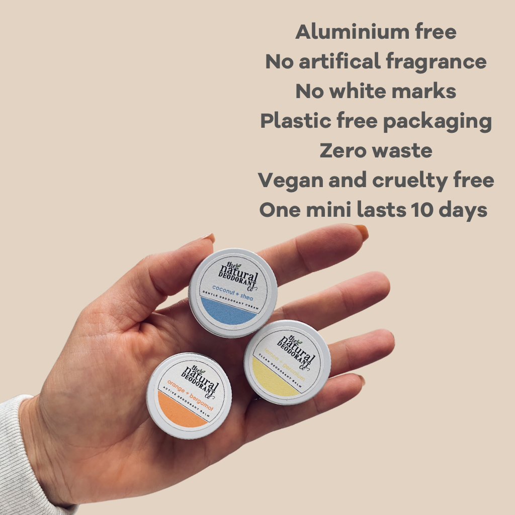 The Natural Deodorant Co. – wholesale Deodorant - Dam – Mild Deodorant Cream Mandarin 10g Mini1
