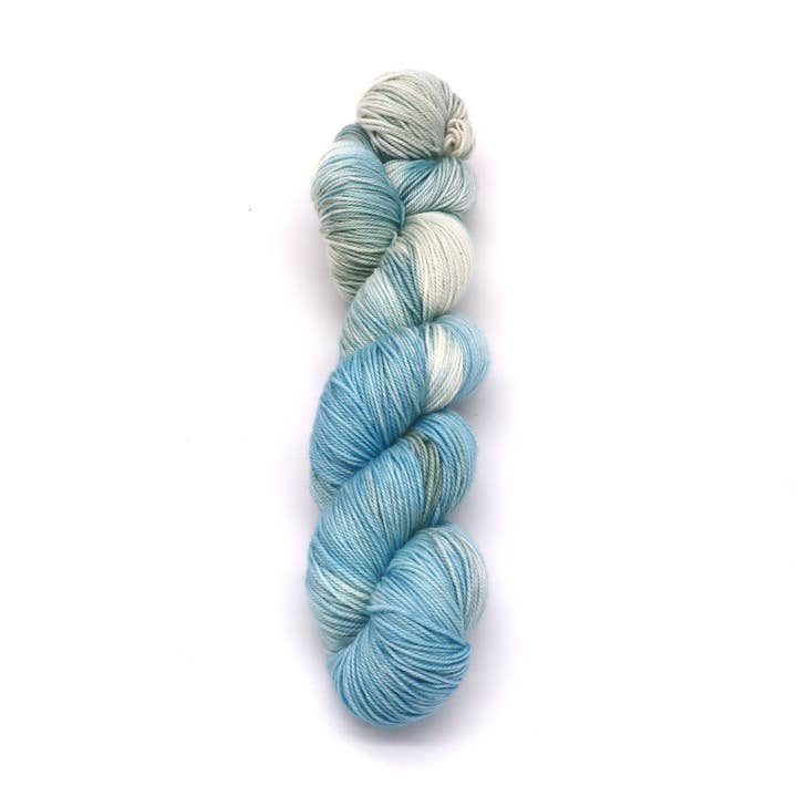 Lã tingida à mão de merino "Ilha" por atacado de Chiemseegarn