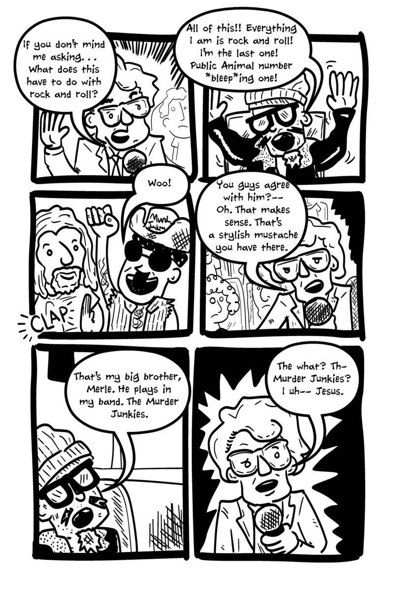 Microcosm Publishing & Distribution – Großhandel Biografie und Memoiren – Rock and Roll Terrorist: Das grafische Leben von GG Allin6