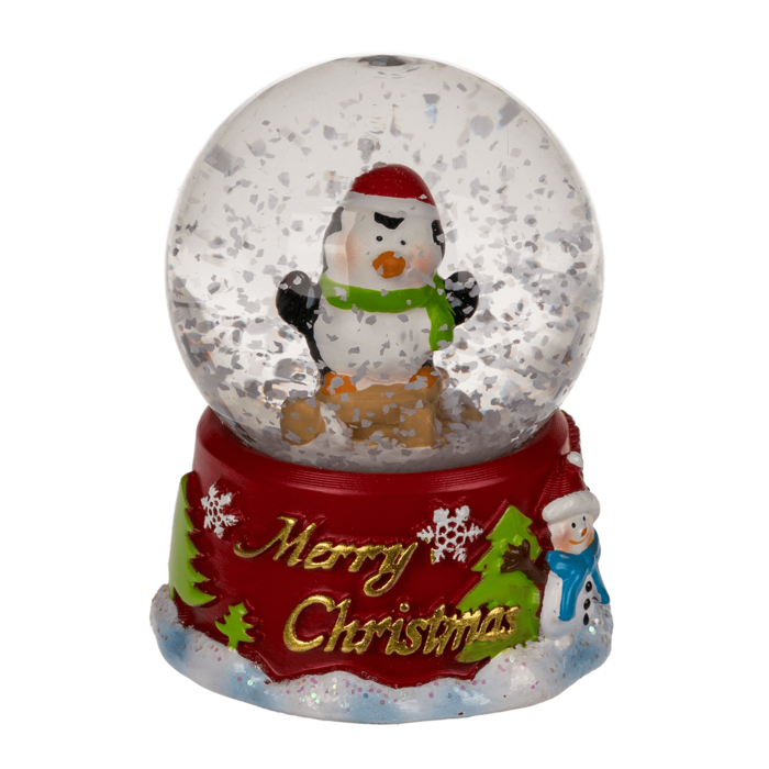 Out of the blue KG - Wholesale Christmas Decoration - Polyresin snow globe, Merry Christmas,3
