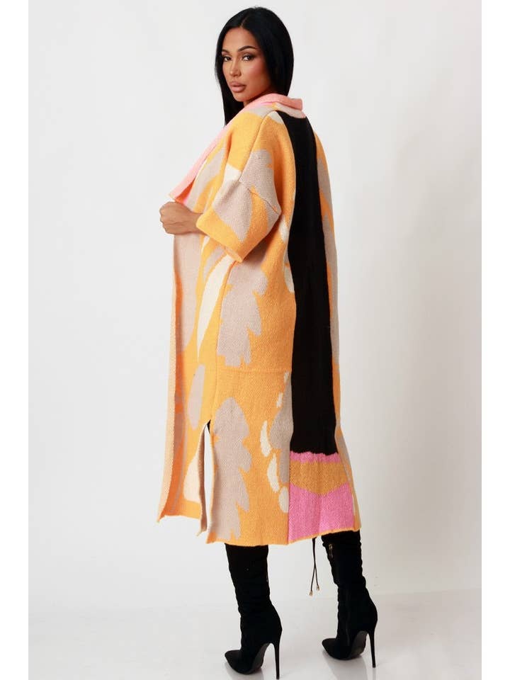 Color Block Patchwork Open Front Cardigan and other Purchase Wholesale patchwork duster. Free Returns & Net 60 Terms on Faire trending on Faire.