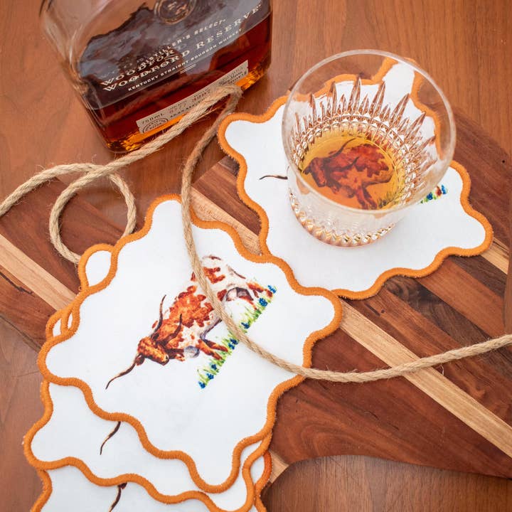 Taylor Paladino - Wholesale Dinner & Cloth Napkin - Longhorn Cocktail Napkins1
