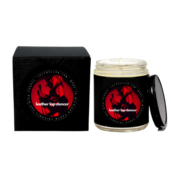 SULTRY CLUB CANDLES - Wholesale Pot/gevulde kaars - Lap Dancer-kaars van leer4