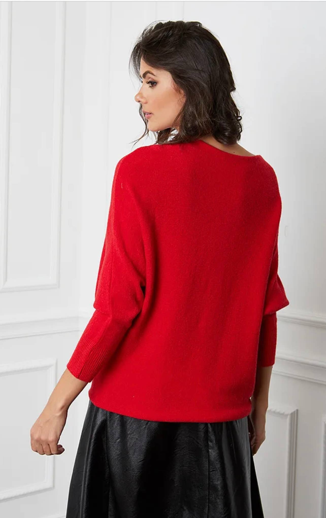 LÉA & LUC - Vendita all'ingrosso Maglione tricot - Donna - Maglione con maniche a pipistrello REF. 009914