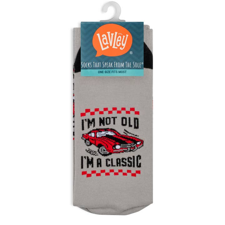 Lavley - Wholesale Socks - Unisex - I'm Not Old, I'm A Classic Socks5