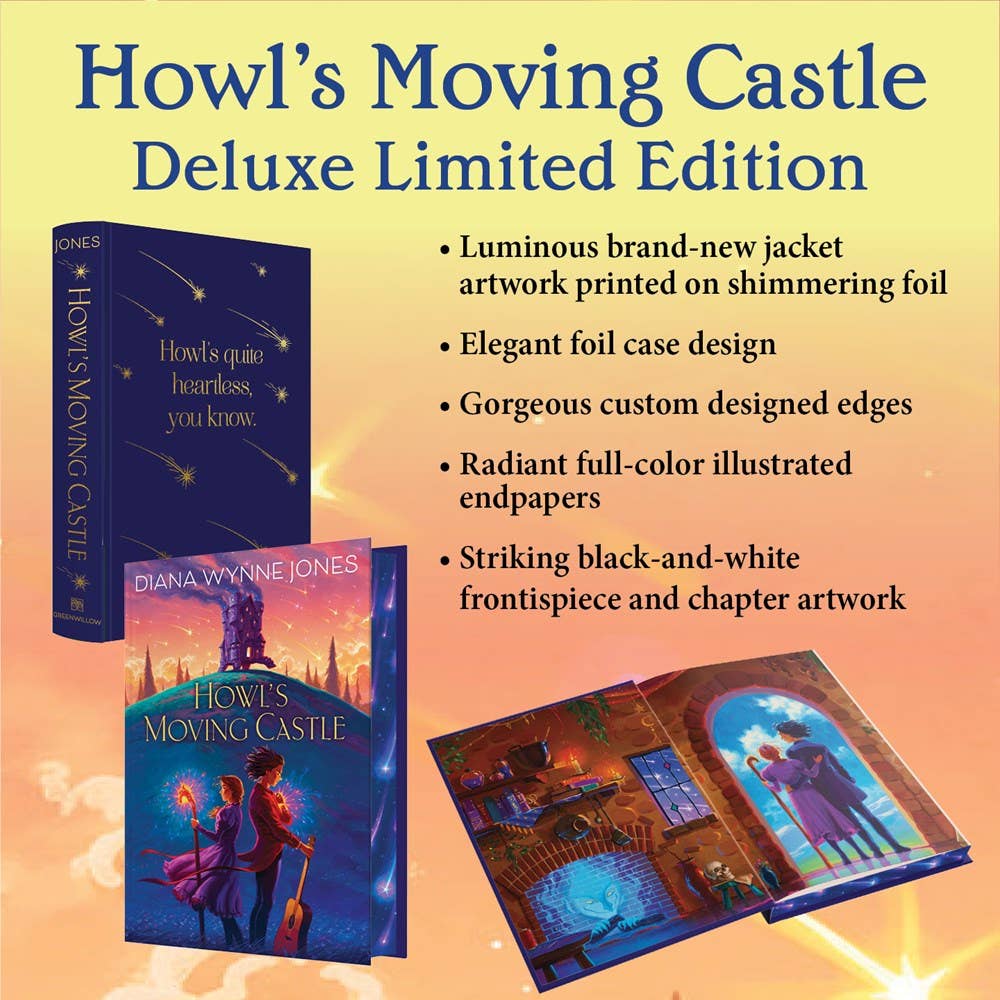 HarperCollins - Wholesale Middle Grade Book (9-12) - Howl’s Moving Castle Deluxe Limited Ed : Diana Wynne Jones1