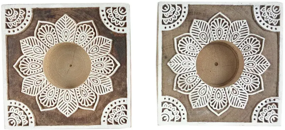 Magnifique Hearts – wholesale Ljushållare – Handgjord trä värmeljushållare Hållbar och unik design2