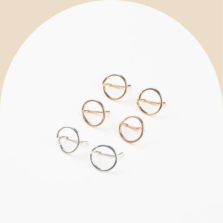 Bobby Pin - Círculo por atacado de Aspera Jewelry