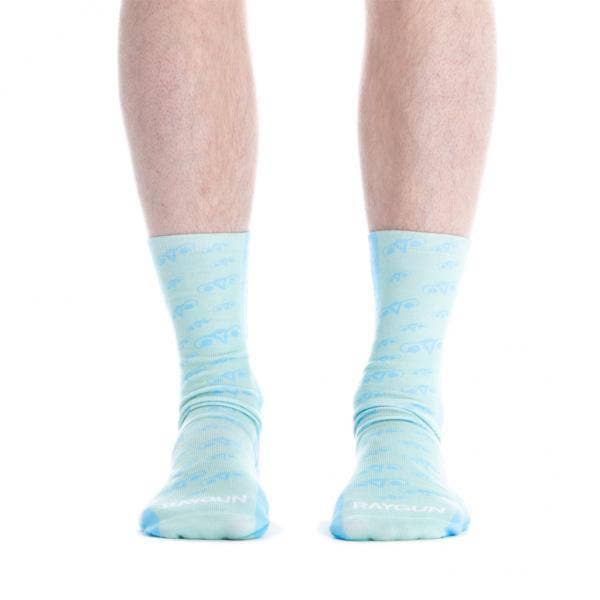 RAYGUN - Wholesale Socks - Unisex - Uterus Outline Socks - Blue3