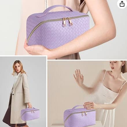 ASSORTED Makeup Pouch Travel Bag JB5526-2. (12PC) for wholesale on Faire16