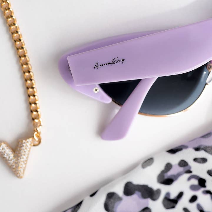 AnnaKey – Großhandel Sonnenbrille – Damen – ANNAKEY NEIDISCHE FLIEDER SONNENBRILLE6